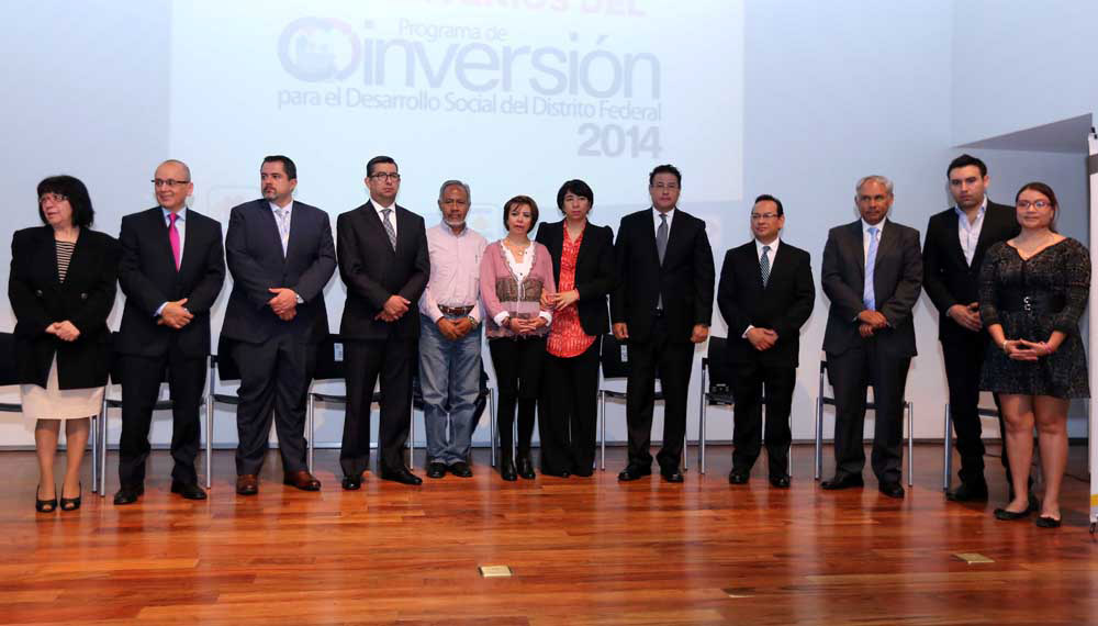 Firma de Convenio del Programa de Coinversión para el Desarrollo Social del D.F.