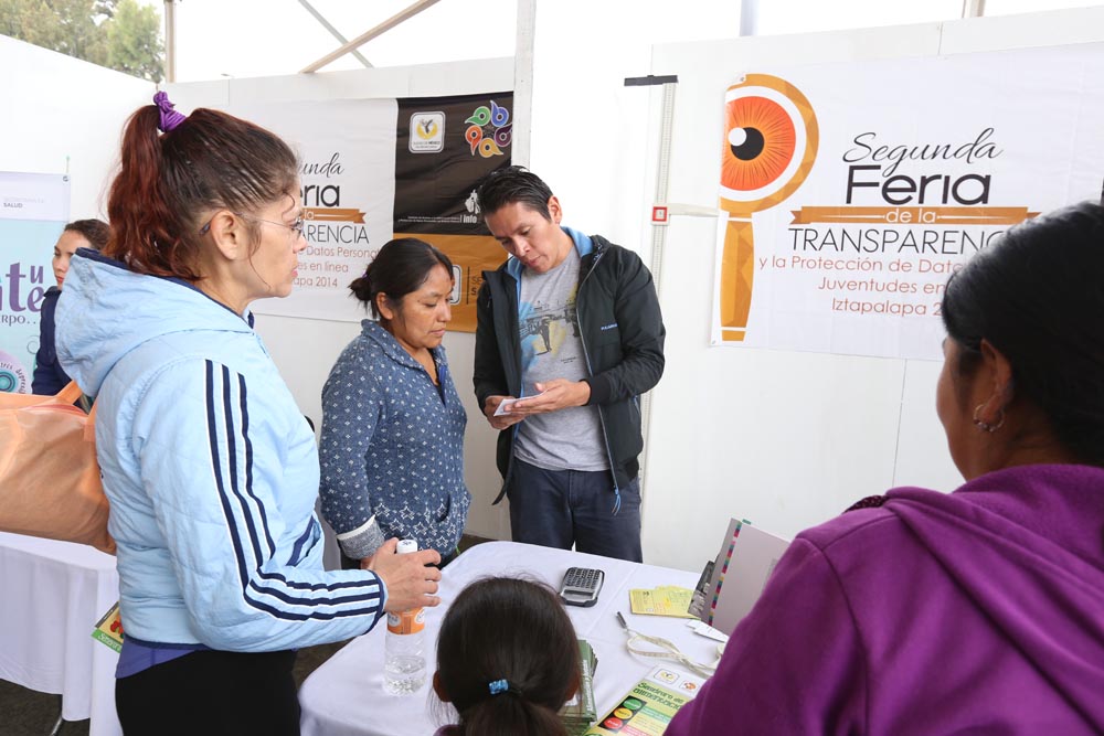 Feria de la Transparencia en la Delegación Iztapalapa