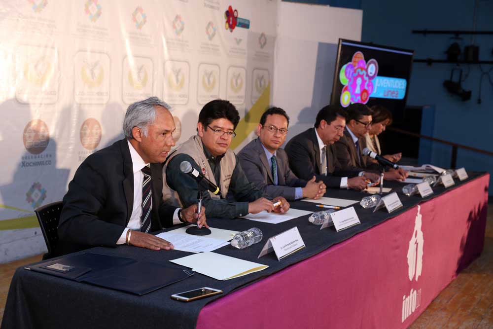 Presentación Programa Juventudes en Línea Delegación Xochimilco